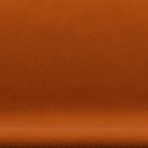 Fritz Hansen SWAN SOFA 2-personers, Brown Bronze/Hallingdal Orange (547)
