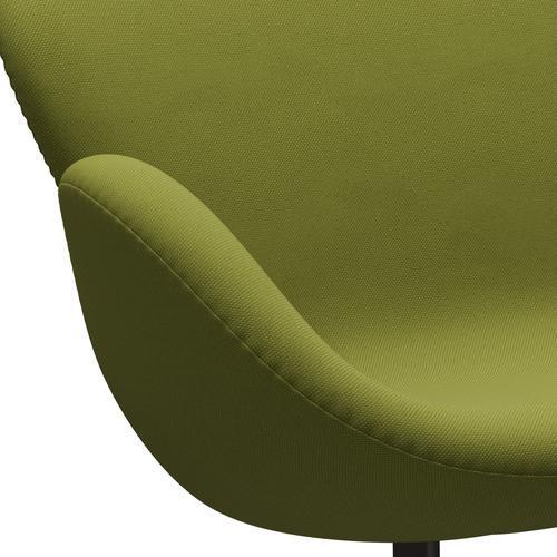 Fritz Hansen Svan soffa 2-personers, brun brons/steelcut clear millitar green