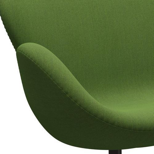 Fritz Hansen Svan soffa 2-personers, brun brons/steelcut trio gräsgrön