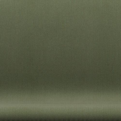 Fritz Hansen Swan Sofa 2-personers, brun brons/steelcut trio Dusty Green (946)