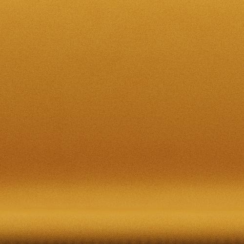 Fritz Hansen Svan soffa 2-personers, brun brons/tonus varm gul