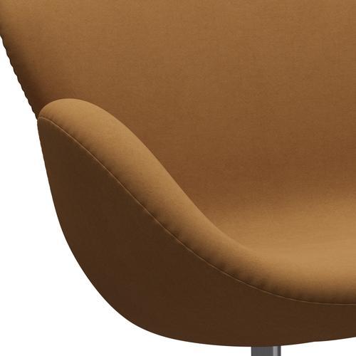 Fritz Hansen Svan soffa 2-person, satin polerad aluminium/komfort beige (09084)