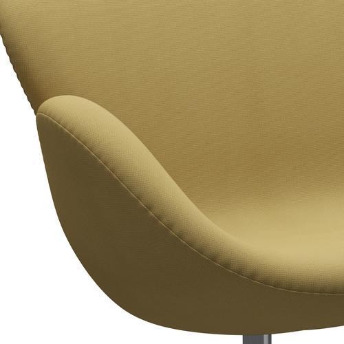 Fritz Hansen Svan soffa 2-person, satin polerad aluminium/berömmelse beige (62068)