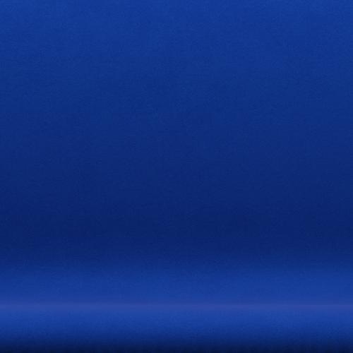 Fritz Hansen Svan soffa 2-personers, svart lack/komfort blå (00035)