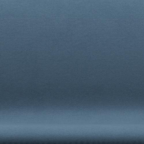 Fritz Hansen Swan Sofa 2-personers, Black Lacquer/Comfort Grey (01160)
