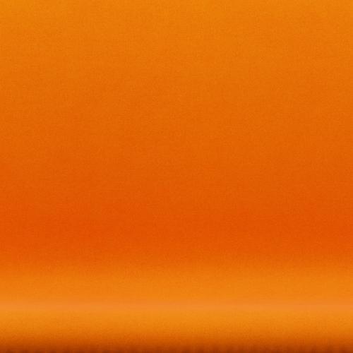 Fritz Hansen Svan soffa 2-personers, svart lack/divina mörk orange