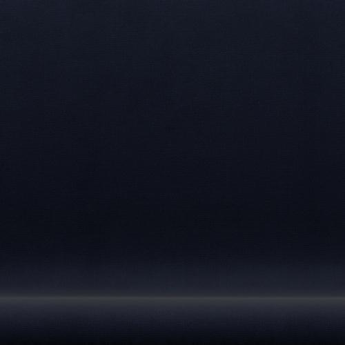 Fritz Hansen Swan Sofa 2-personers, svart lack/berömmelse Marine Blue (66061)