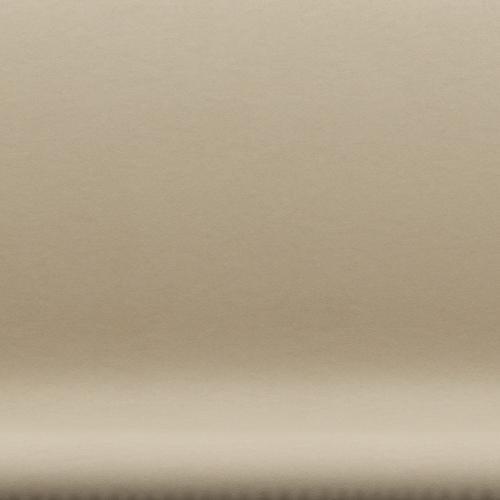 Fritz Hansen Swan Sofa 2-personers, silvergrå/komfortlätt sand (61002)