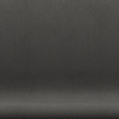 Fritz Hansen Svan soffa 2-personers, silvergrå/steelcut trio mörkgrå