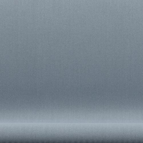 Fritz Hansen Svan soffa 2-personers, silvergrå/steelcut trio pastellblå