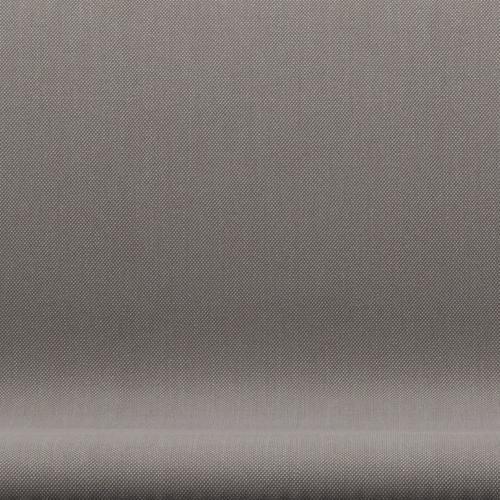 Fritz Hansen Svan soffa 2-personers, silvergrå/steelcut trio mörk sand
