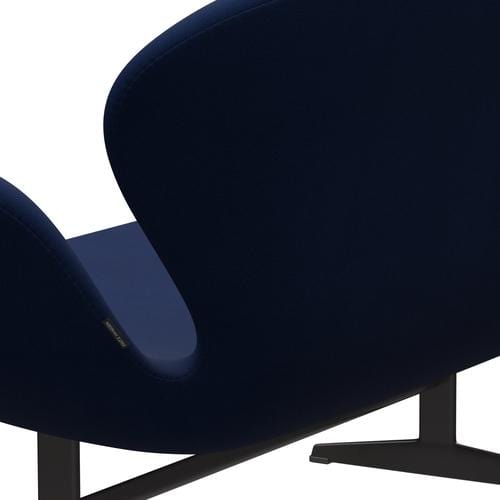 Fritz Hansen Svan soffa 2-personers, varm grafit/berömmelse mörkblå (66071)