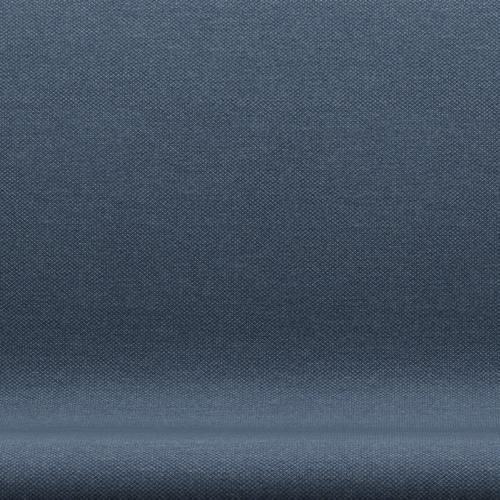 Fritz Hansen Svanesofa 2-Personers, Warm Graphite/Fiord Dark Blue/Grey