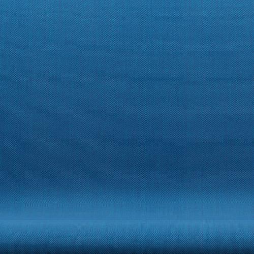 Fritz Hansen Swan Sofa 2-personers, varm grafit/steelcut trio turkis/blå