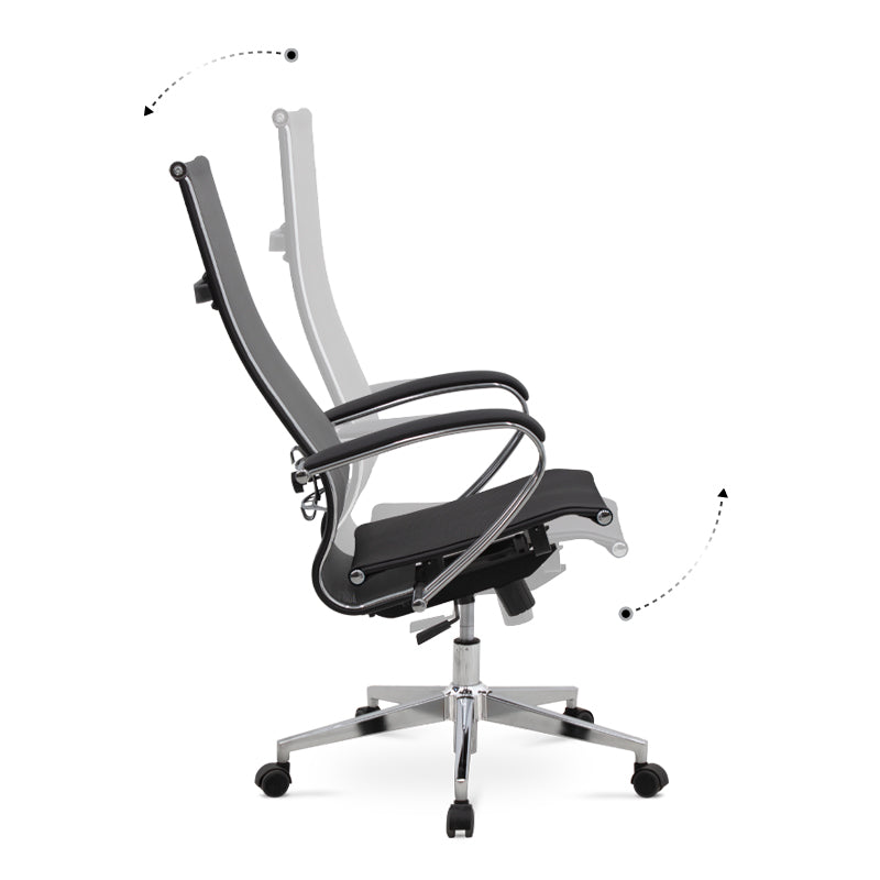 Office Chair SUTTON Grey 66,5x70x113,3/131cm