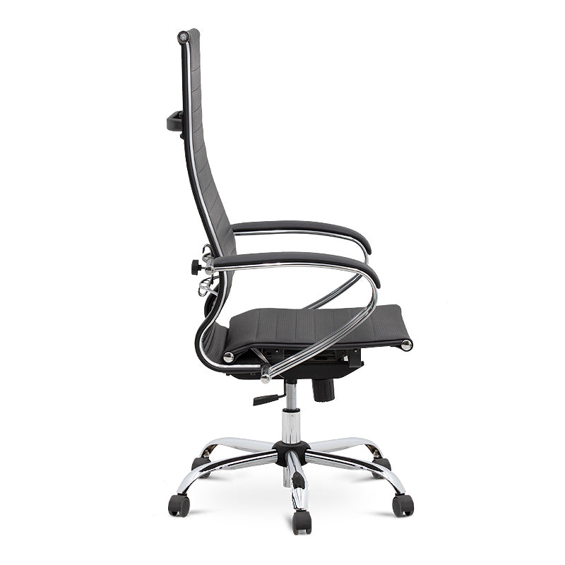 Office Chair PETER Black 66,5x70x118/130cm