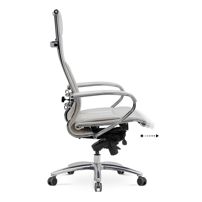 Office Chair CHARMANT White 70x70x124/134cm