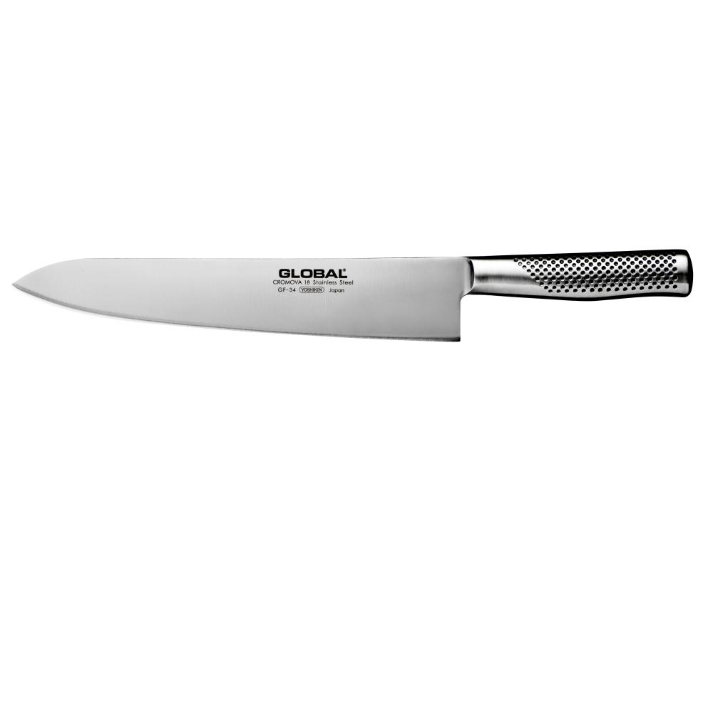 Global GF-34 kockkniv, fullsidig, 40 cm