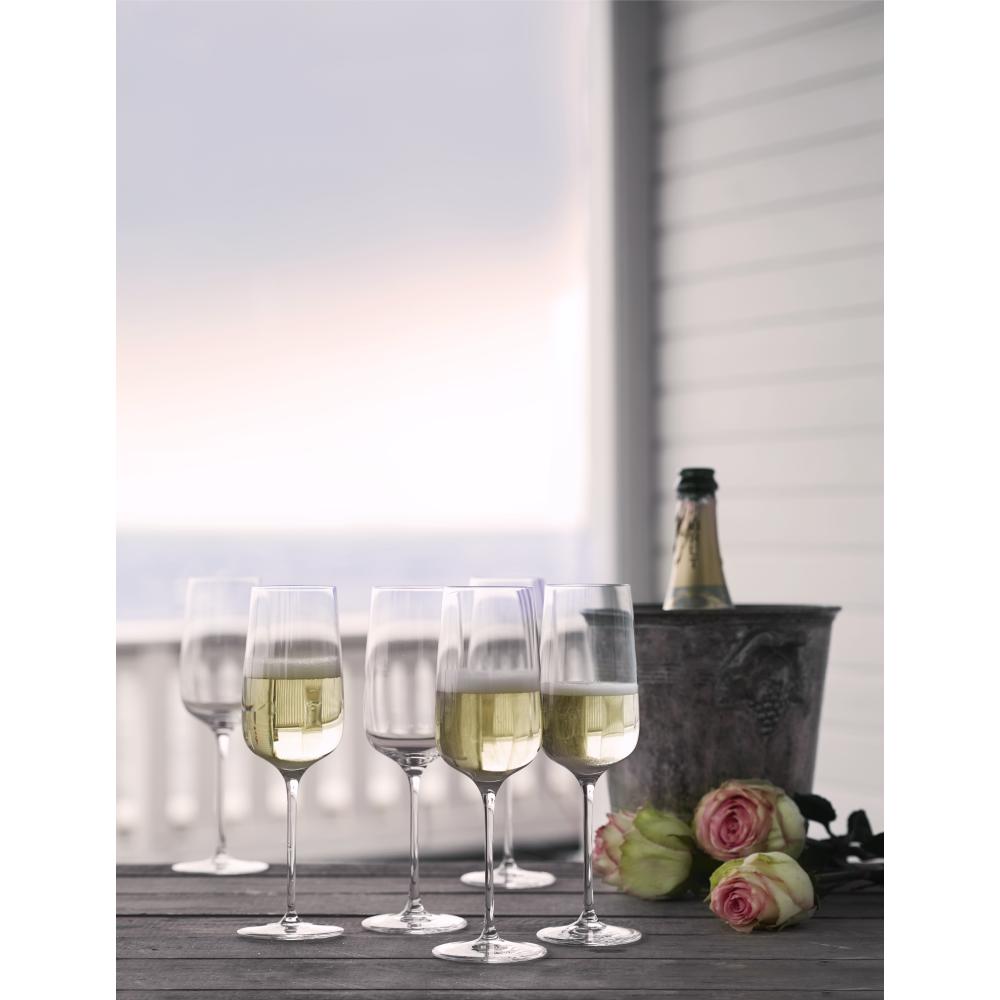 Holmegaard Bouquet Champagneglas, 6 stk.