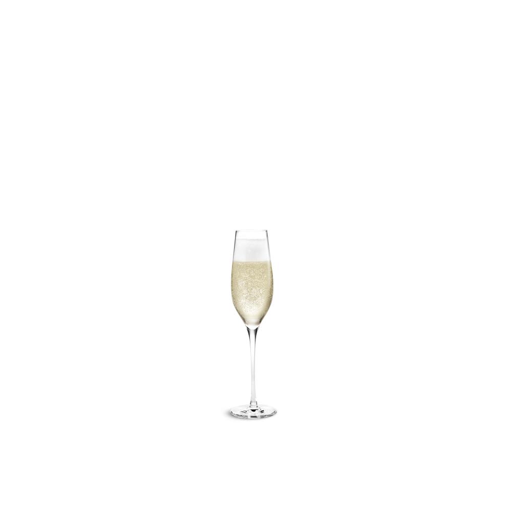 Holmegaard Cabernet Champagneglas, 6 stk.