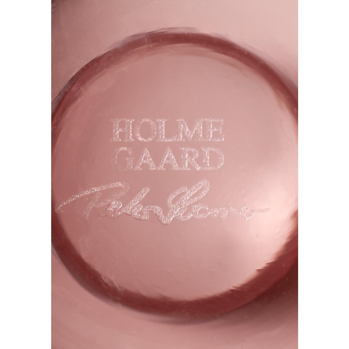 Holmegaard Calabas vas 21 cm, Bourgogne