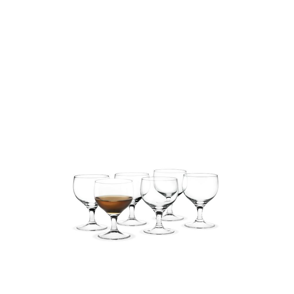 Holmegaard Royal dessert vinglas, 6 st.
