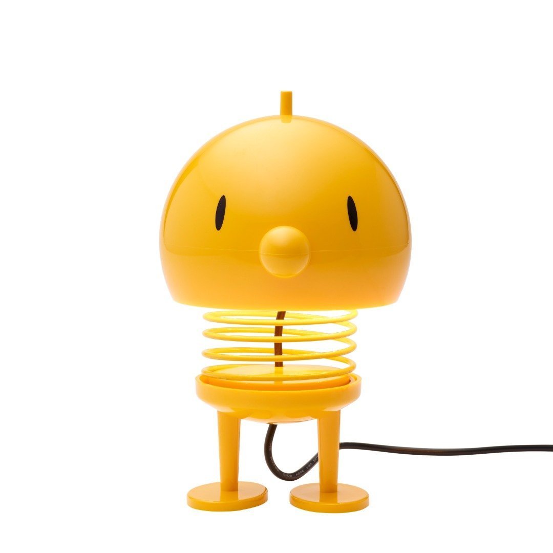 Hoptimist Humla bordslampa gul, 13 cm