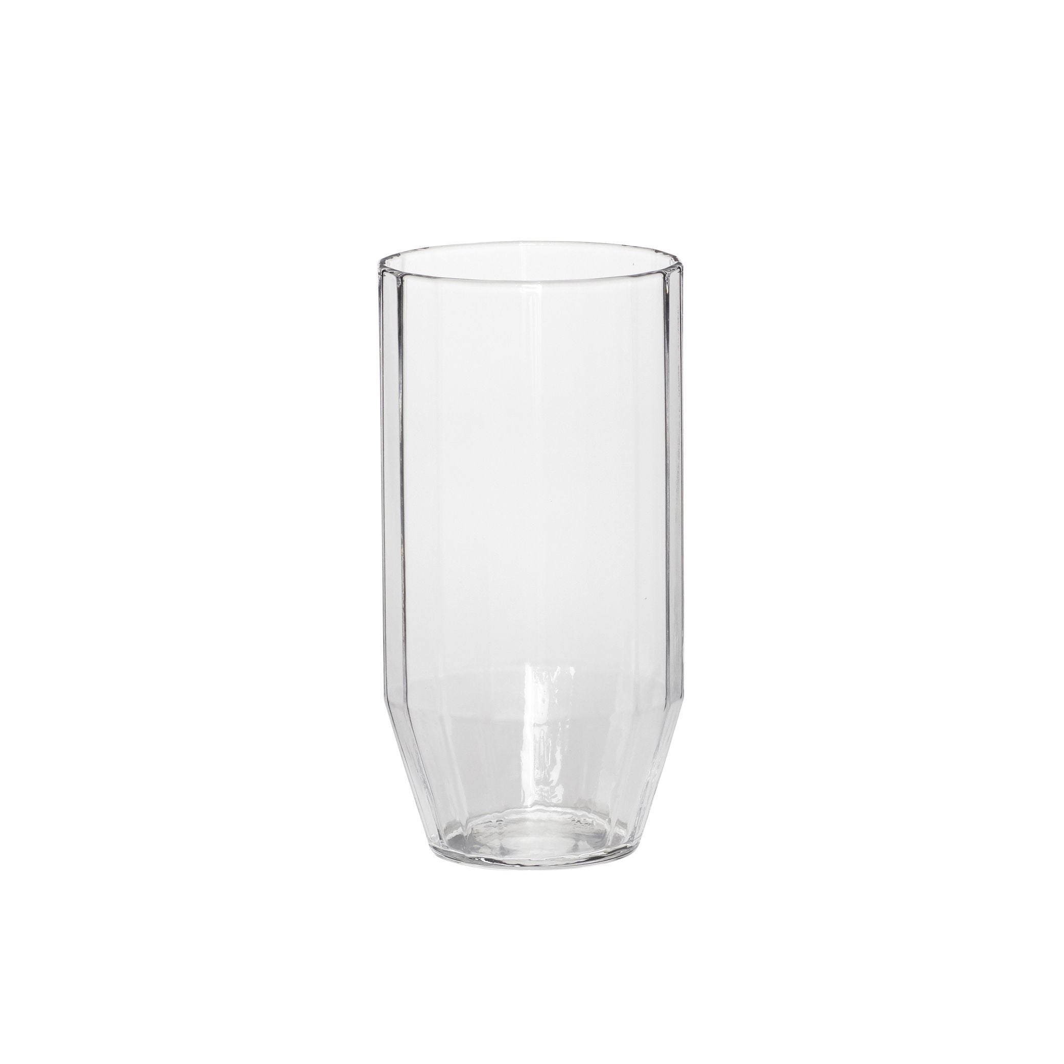 Hübsch Aster vattenglas glas redo
