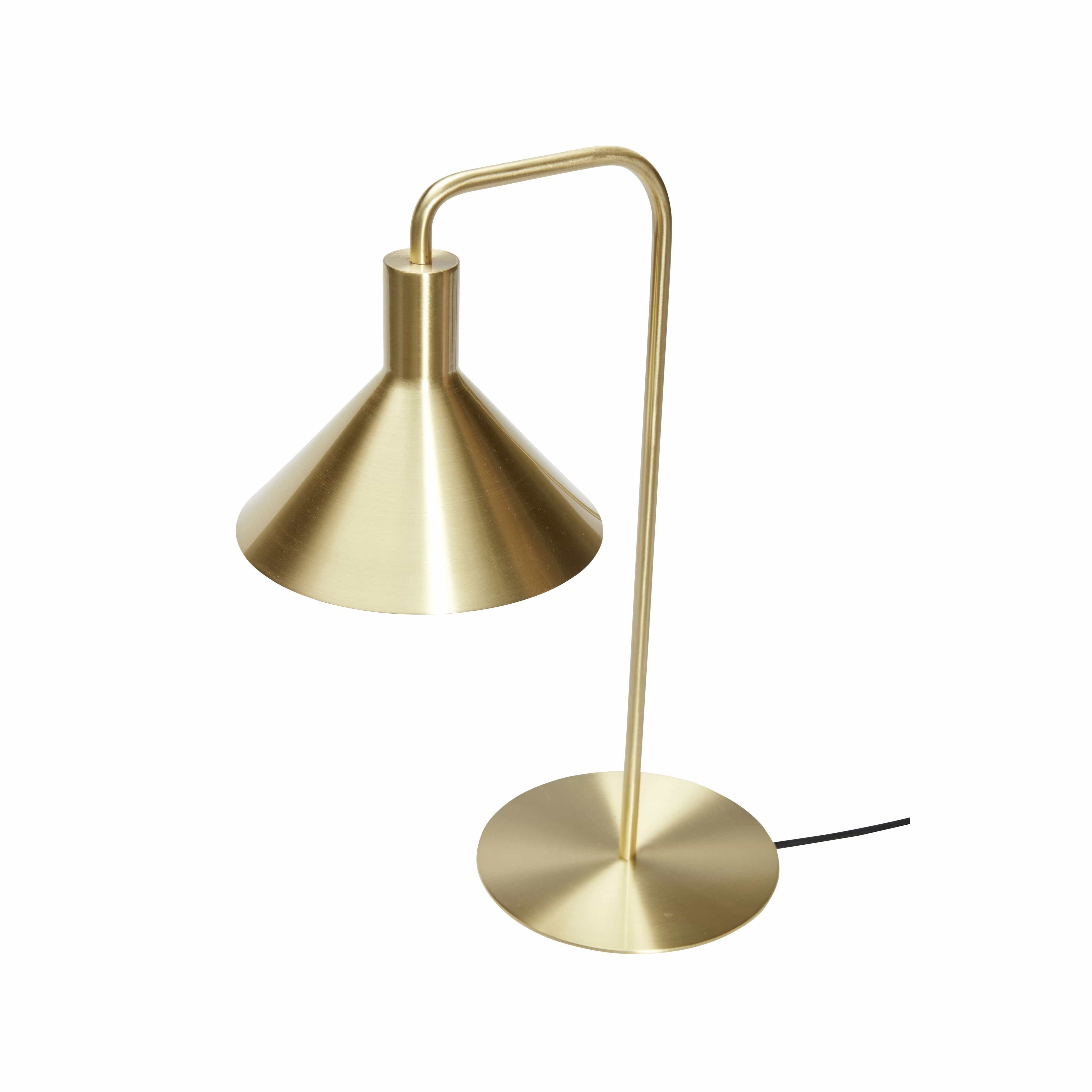 Hübsch Solo Table Lamp Metal Brass