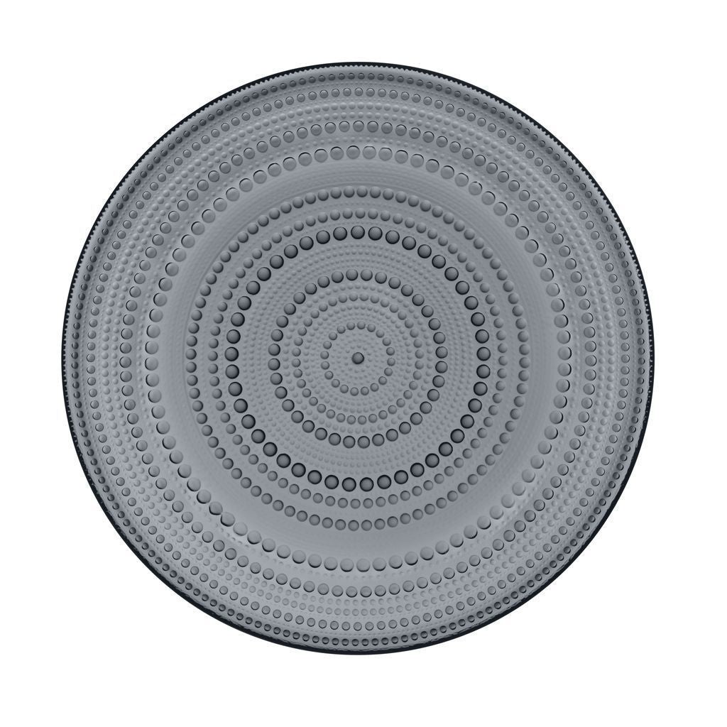 Iittala Casting Helmi Plate Dark Grey, Ø 31,5 cm