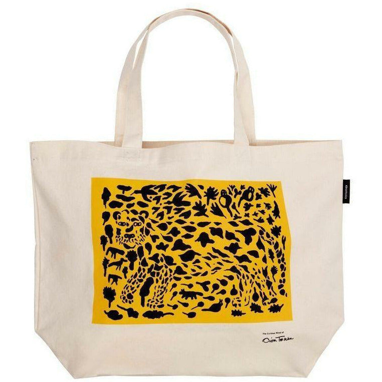 Iittala Oiva Toikka Canvas Bag Cheetah, 50x38cm