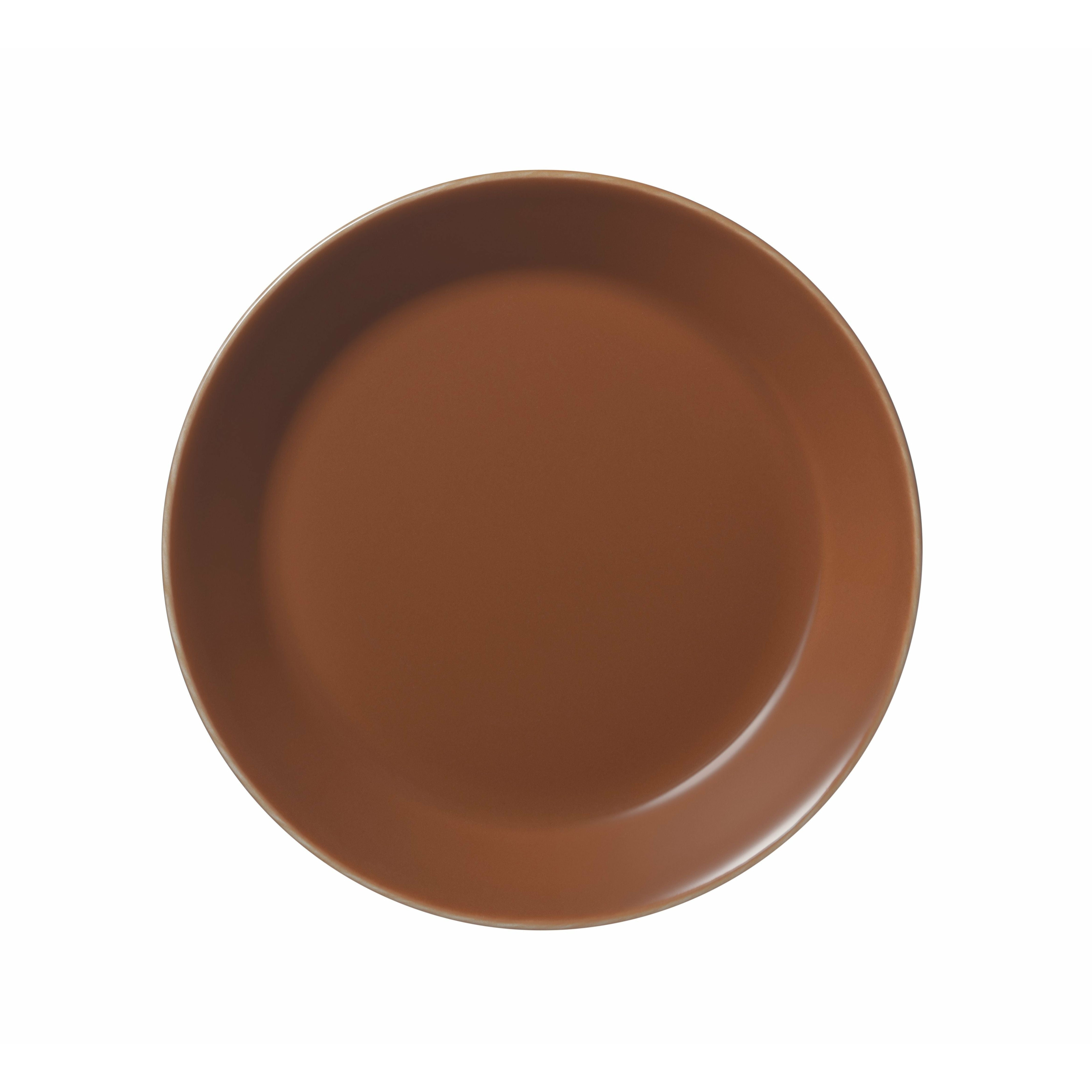 Iittala Teema Plate Flat 17cm, Vintage Brown