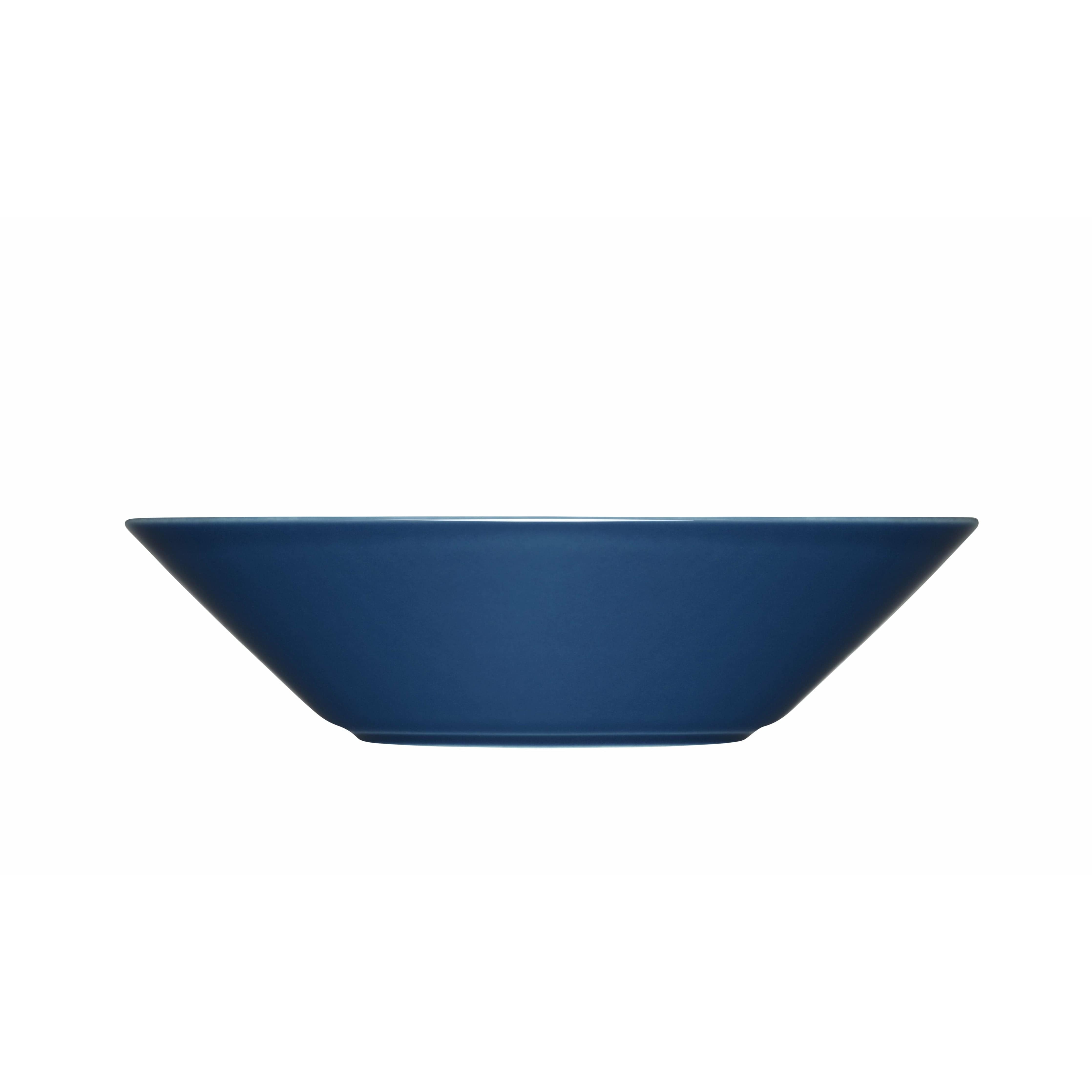 Iittala Teema Plate Deep 21cm, Vintage Blue