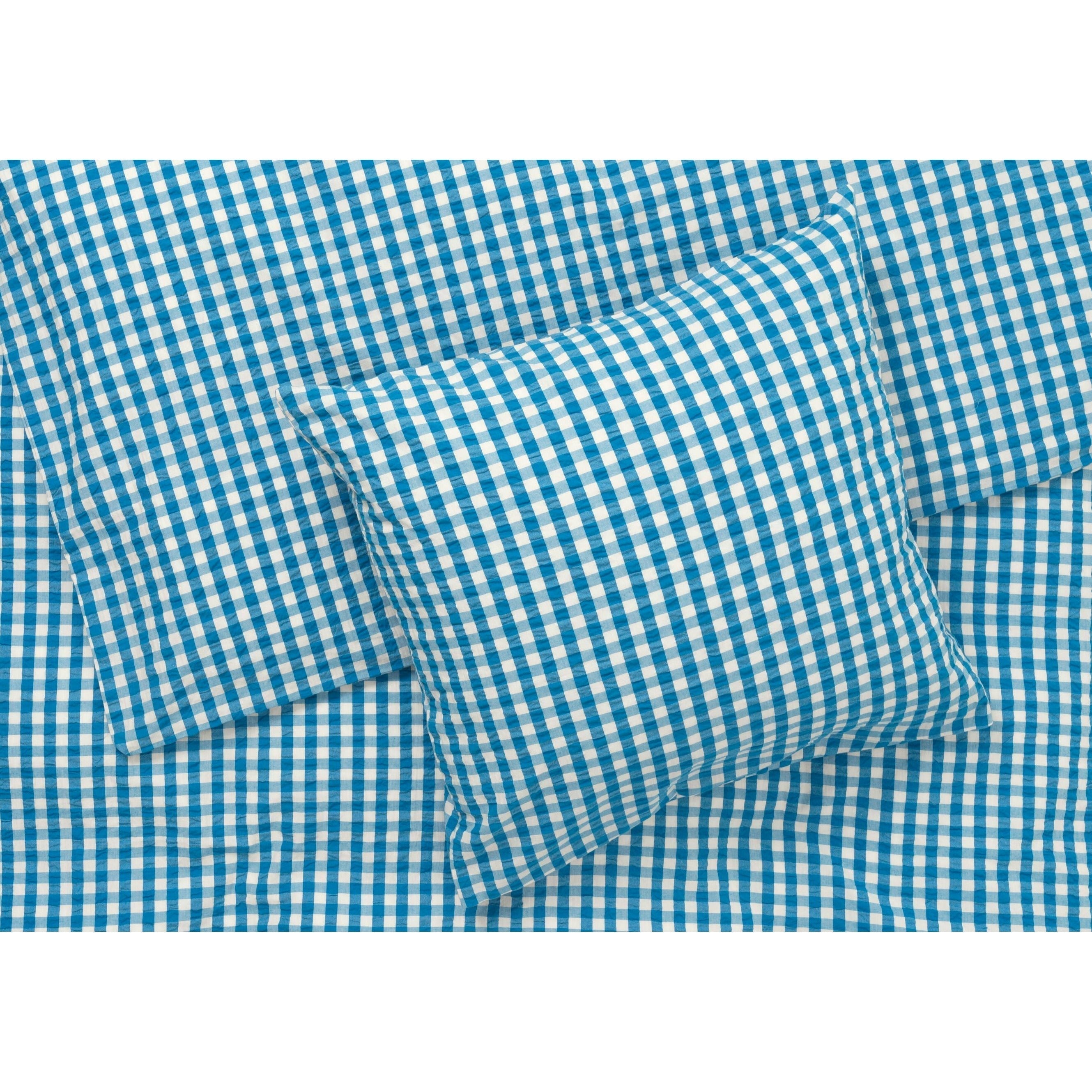 Juna Bæk & Wave -sängkläder 140x200 cm, blå/björk