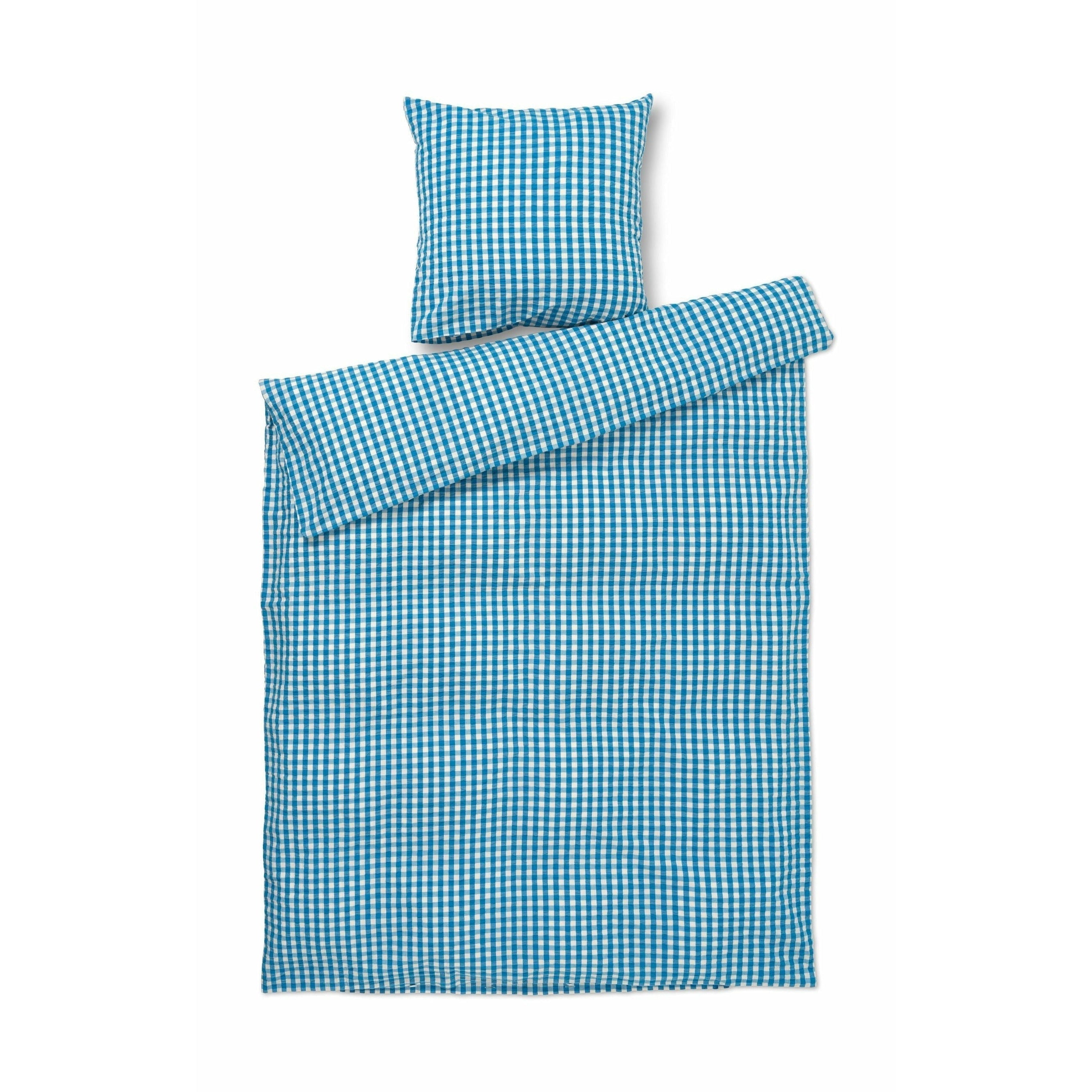 Juna Bæk & Wave -sängkläder 140x220 cm, blå/björk
