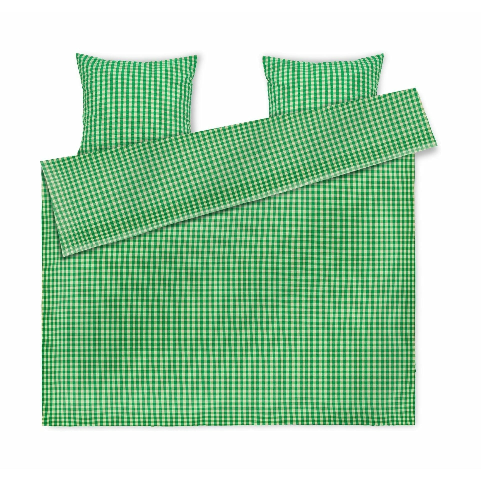 Juna Bæk & Wave Bedding 200x220 cm, grön/sand