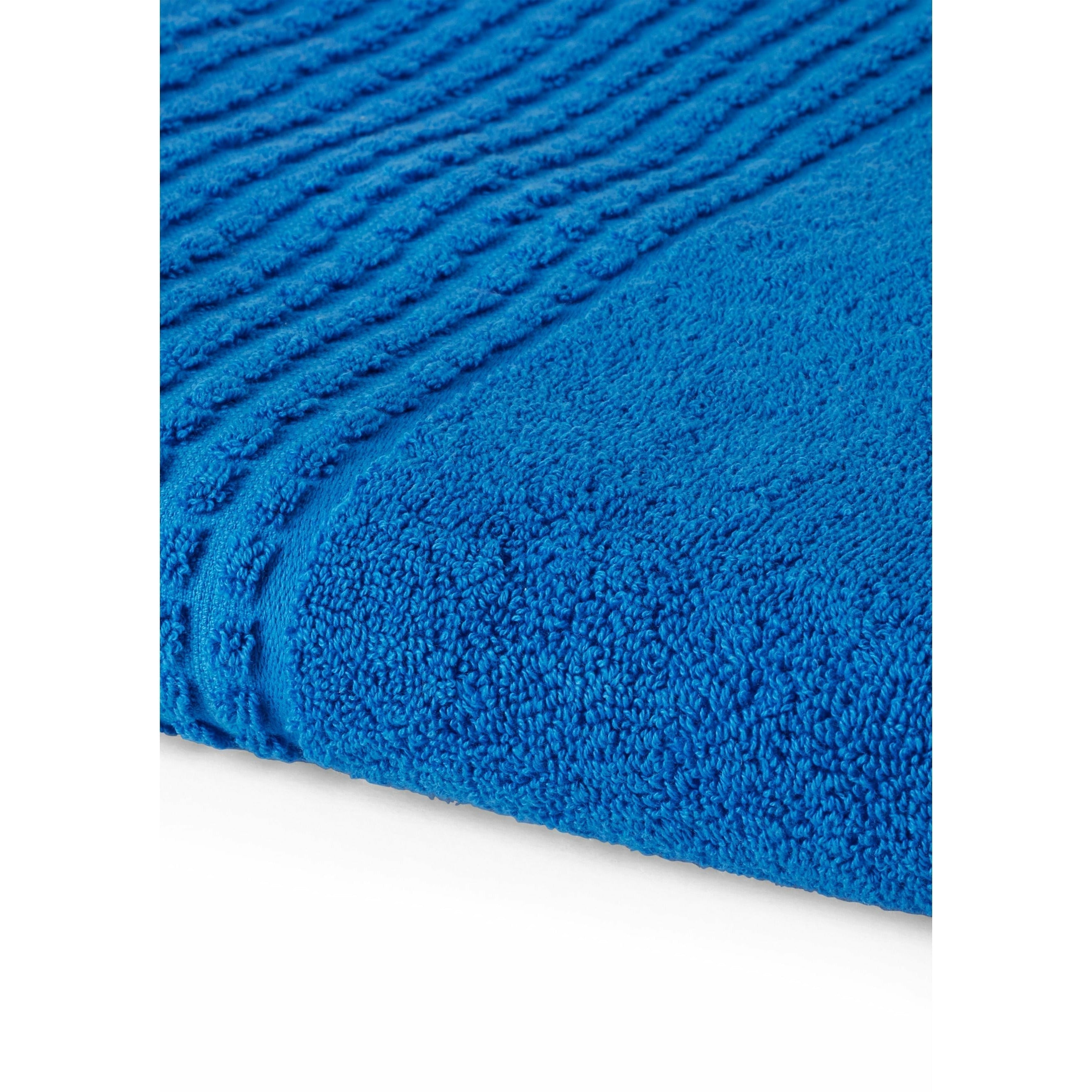 Juna Kontrollera handduken 70x140 cm, blå