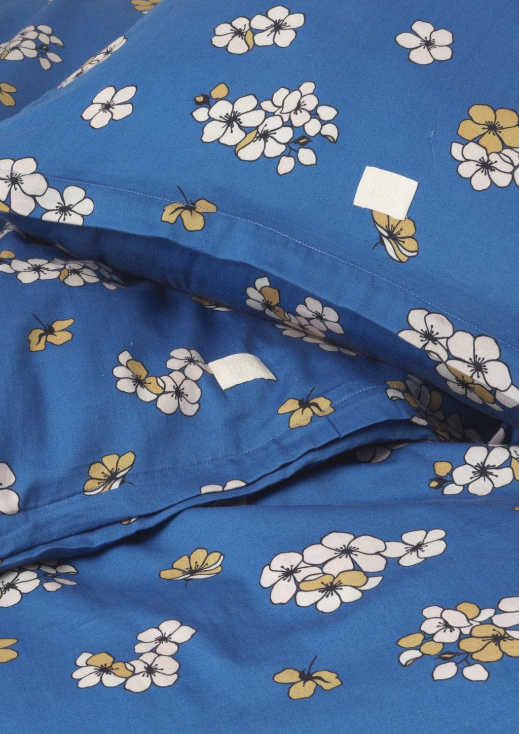 JUNA Stora behagligt sängkläder 200x220 cm, blå