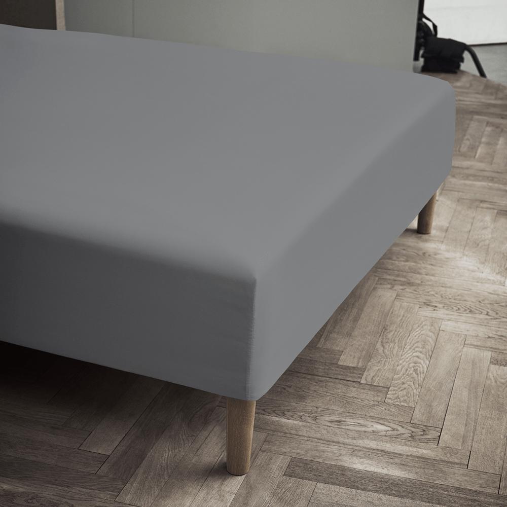 Juna Percale Box Layer Grey, 120x30x200 cm