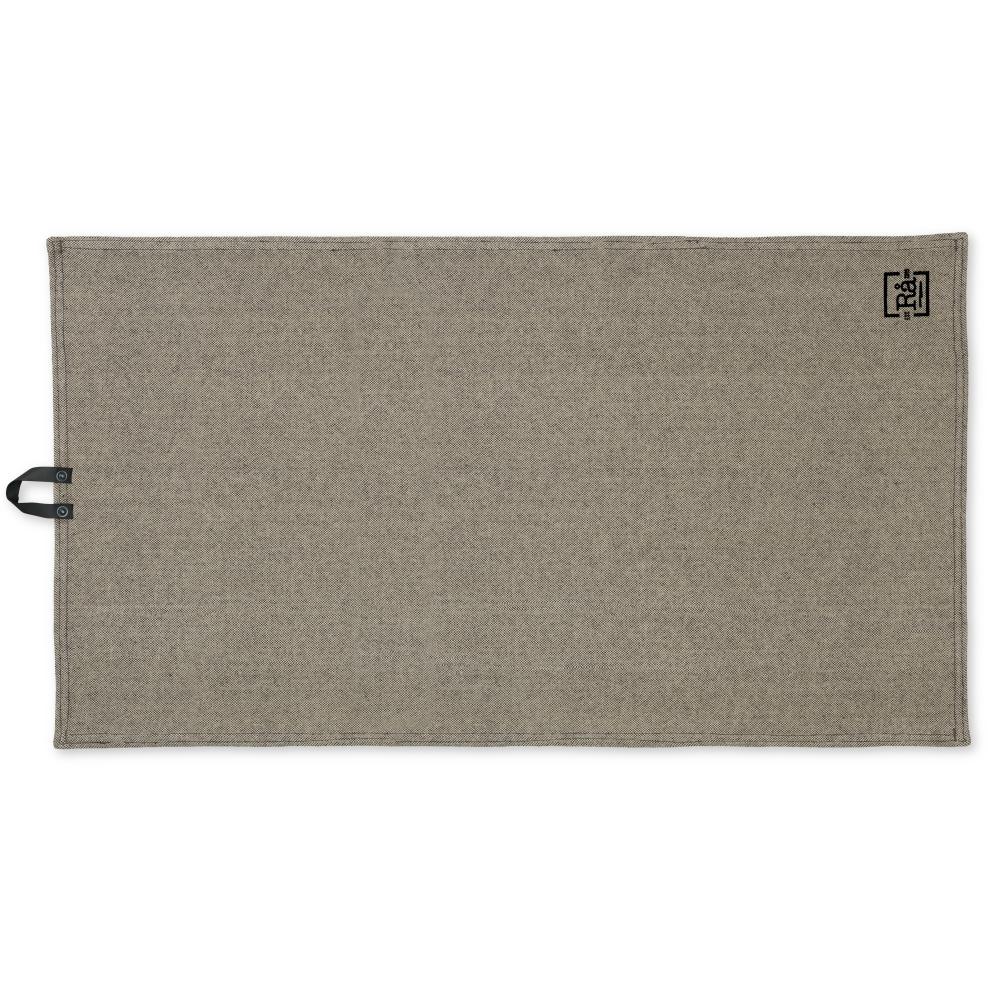 Juna Rå handduk mörkgrå, 50x90 cm