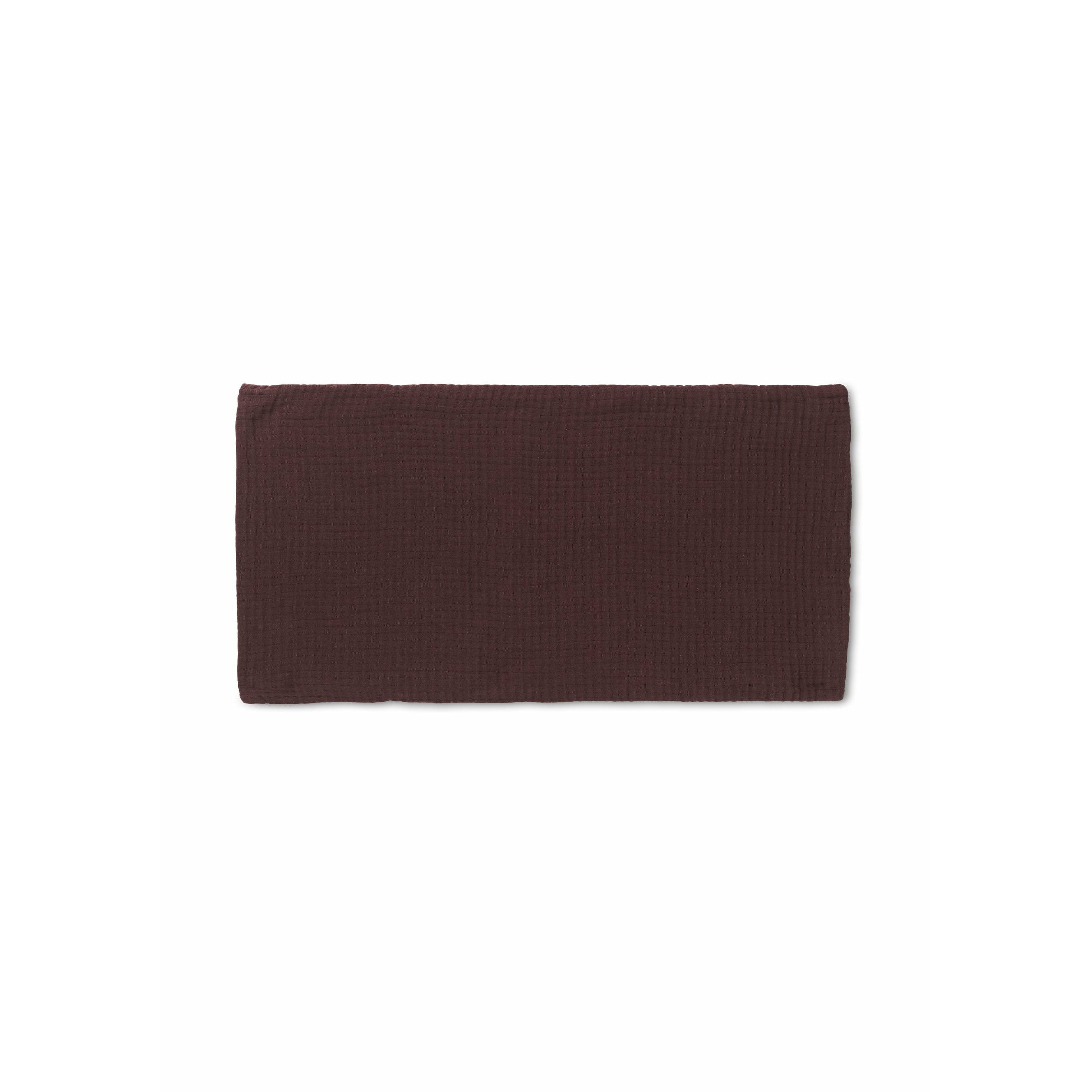 JUNA Visa kudde 30x60 cm, choklad
