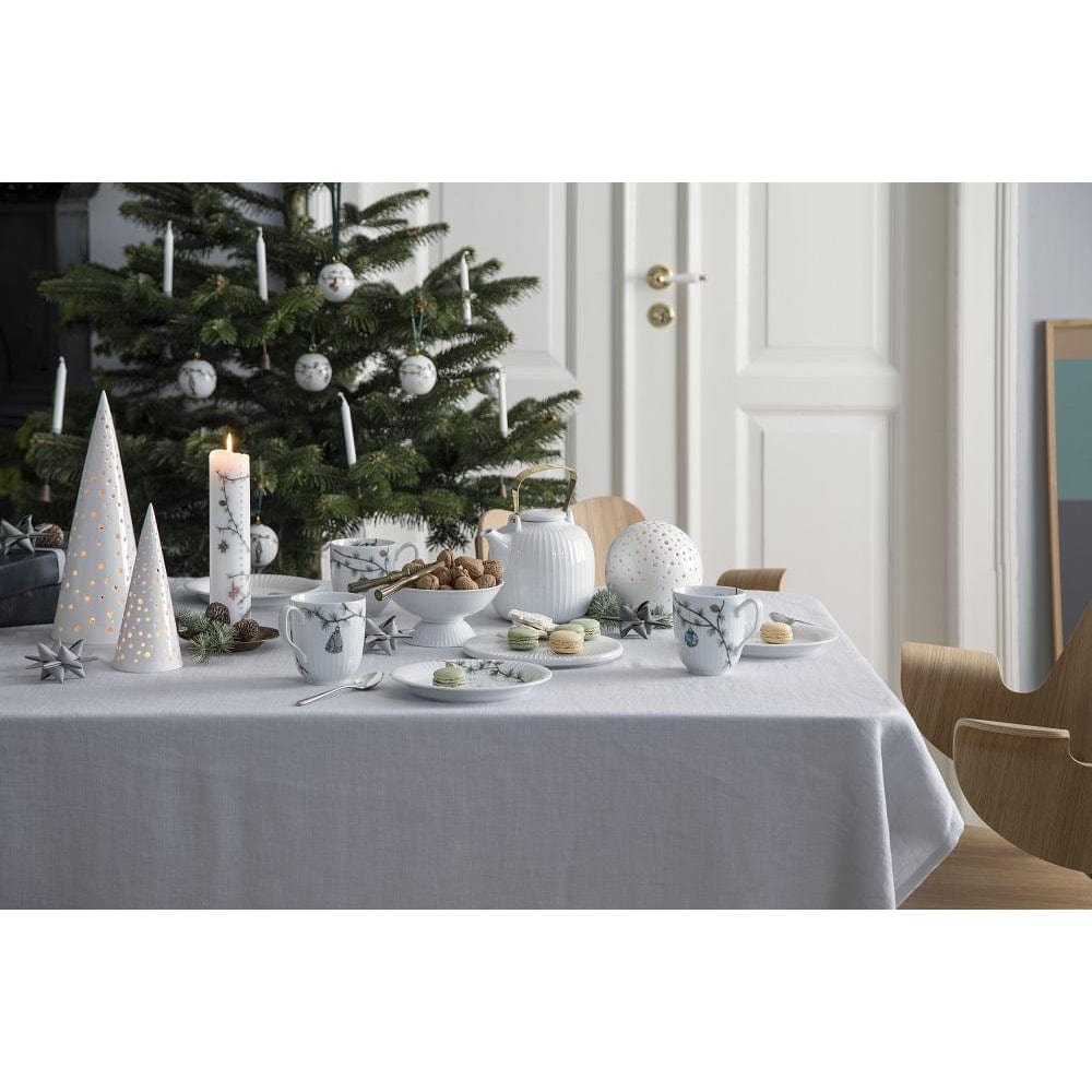 Kähler Christmas Tinsoldat H12,5cm, Rød/Blå/Hvid