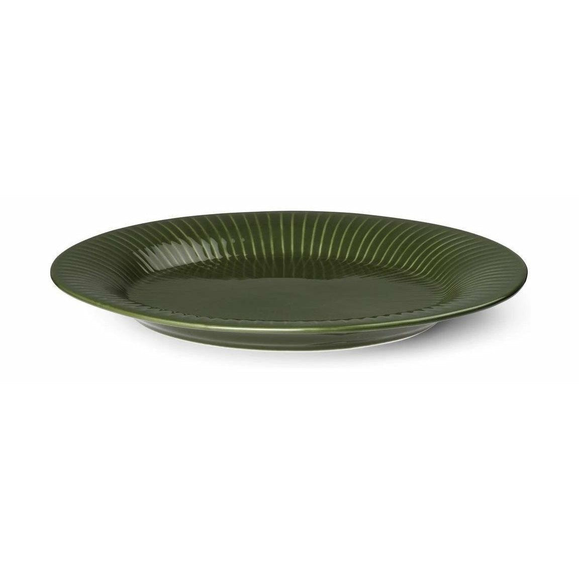Kähler Hammershøi oval maträtt, mörkgrön