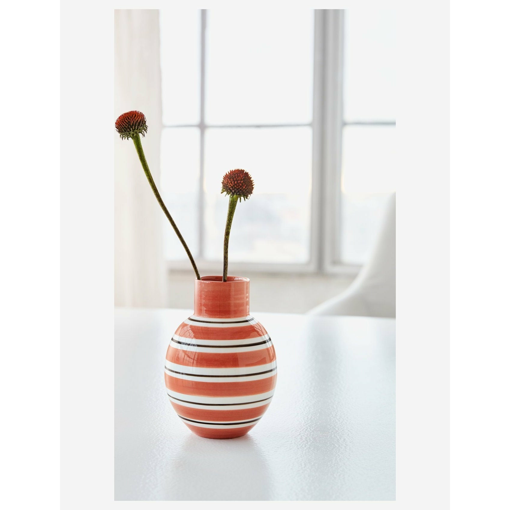 Kähler Omaggio Nuovo Vase H14.5 Terracotta
