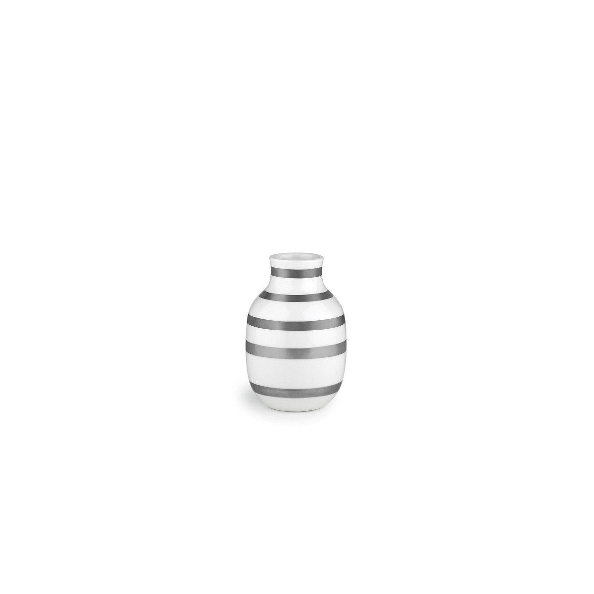 Kähler Omaggio Vase Silver, Small