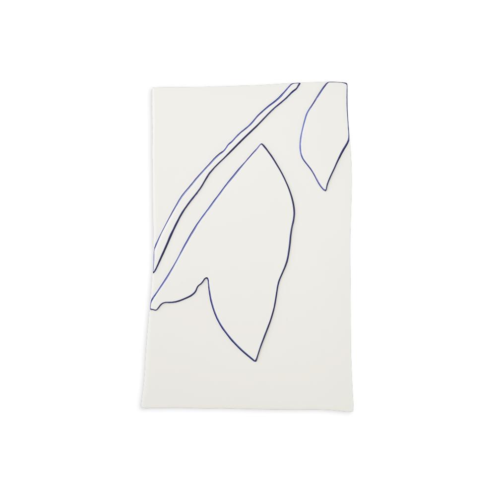 Kähler Lättnadskron, 28x41 cm, vit