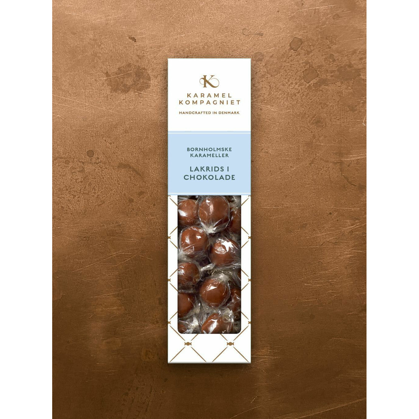 Karamel Kompagniet Karamellbollar, lakrits i choklad 109g