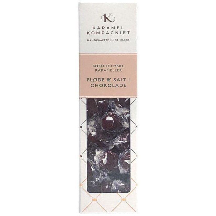 Karamel Kompagniet Karamelkugler, Fløde & Salt I Chokolade 109g