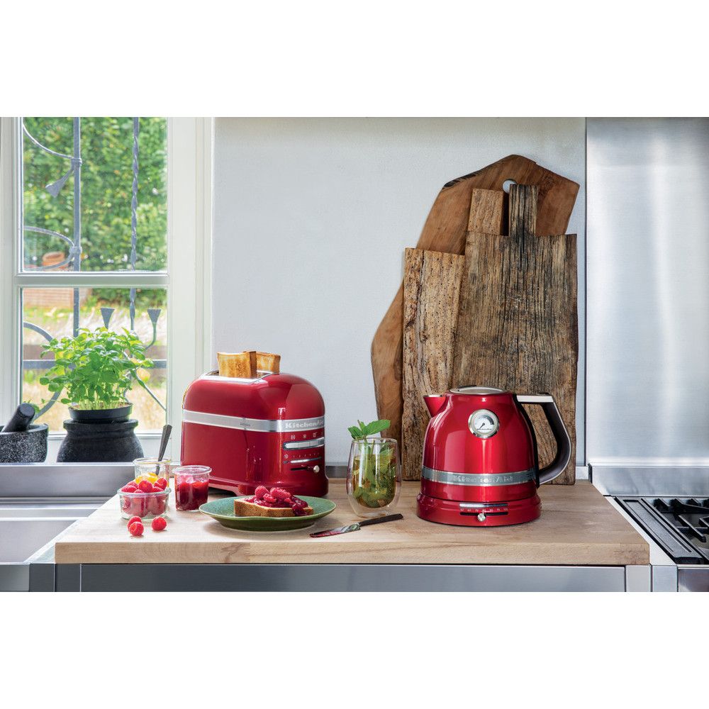 KitchenAid 5KMT2204 Artisan Toaster för 2 skivor, röd metallisk