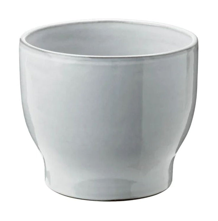 Knabstrup Keramik Örtpotten gömmer sig Ø 14,5 cm, vit